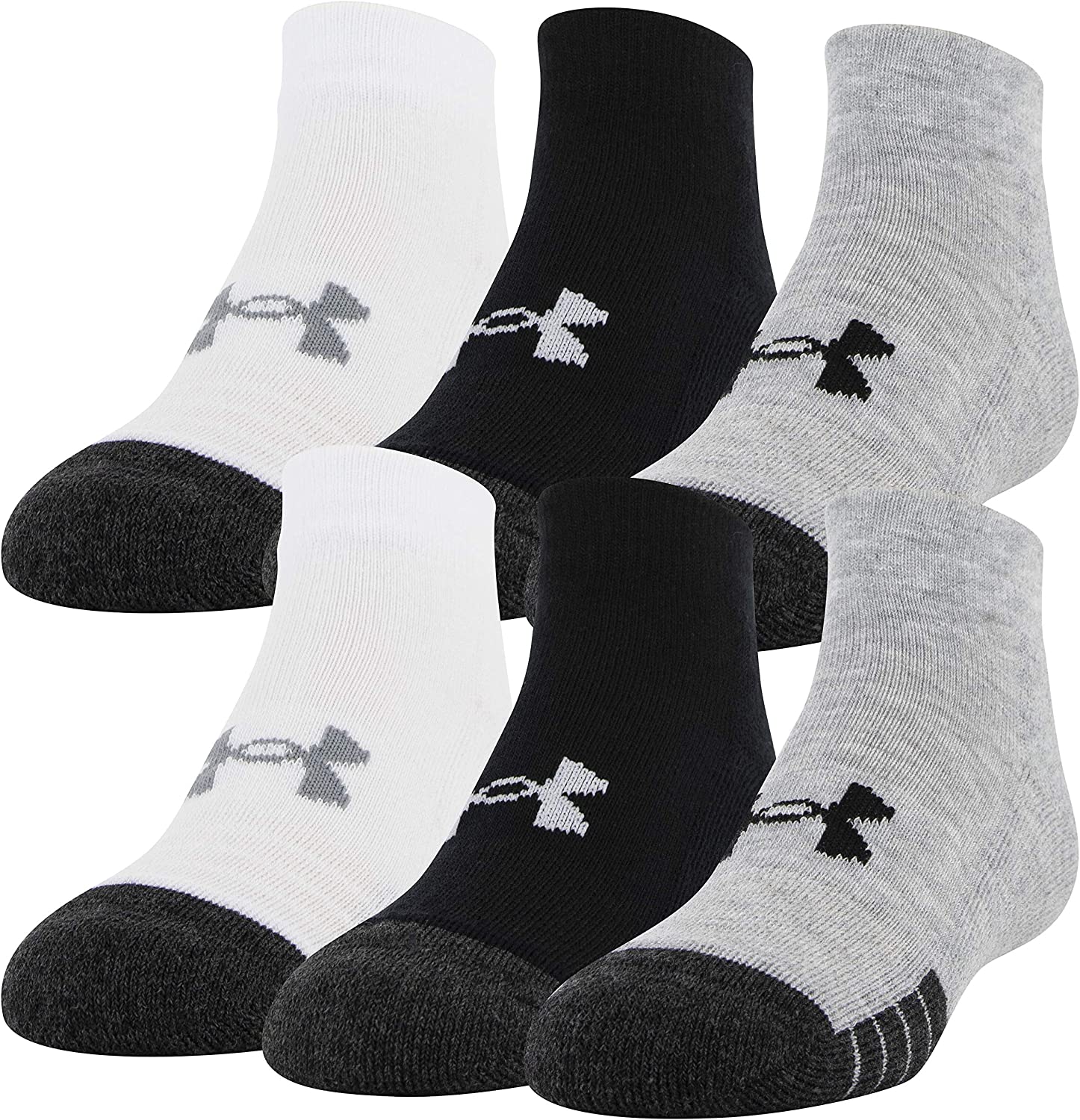 Under Armour Performance Tech No Show Sock 6 Pack - U6765C6