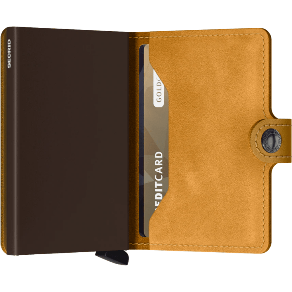 Secrid Mini Wallet - Vintage Ochre