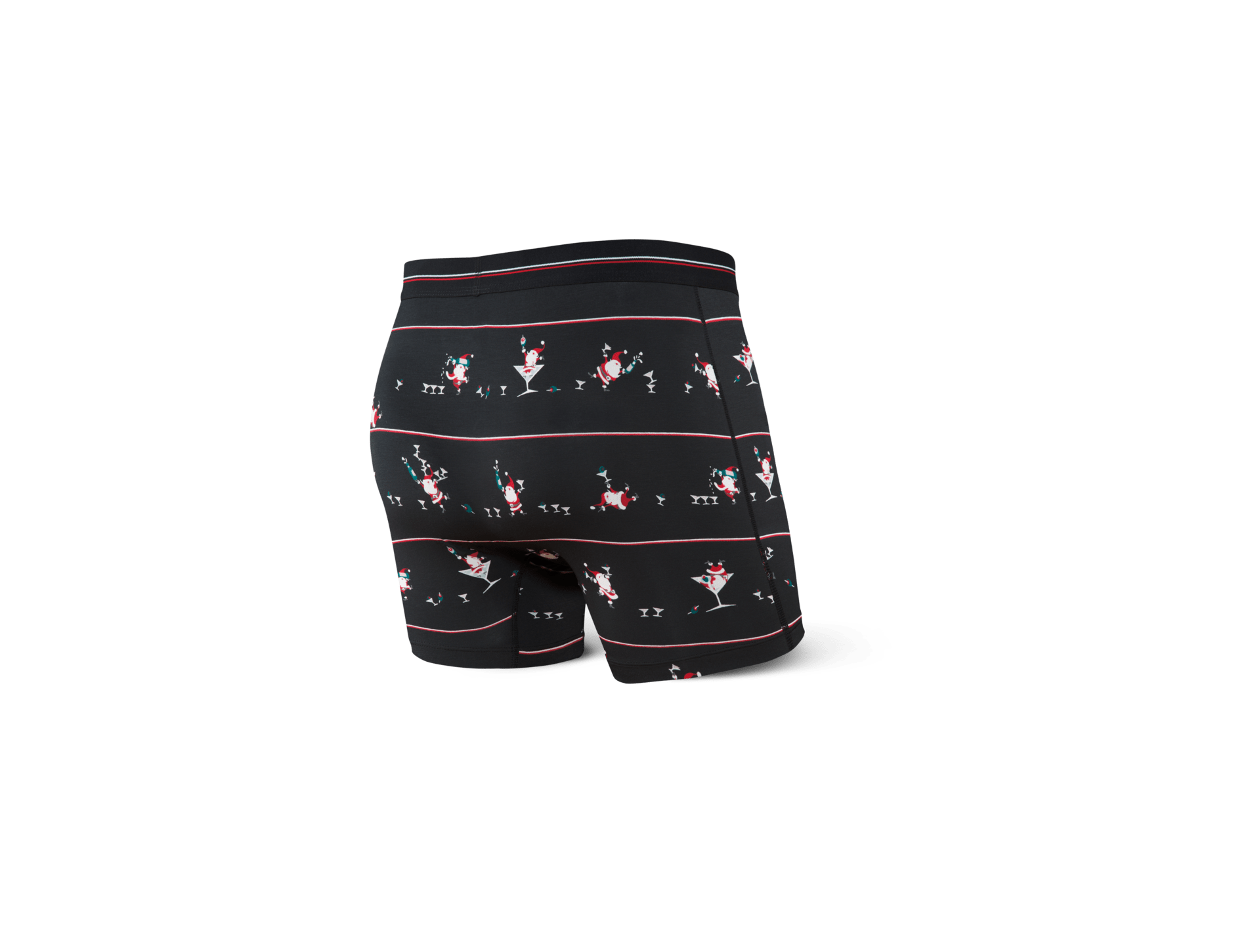 SAXX Ultra Boxer Brief - Black Holiday Cheer - SXBB30F HLB