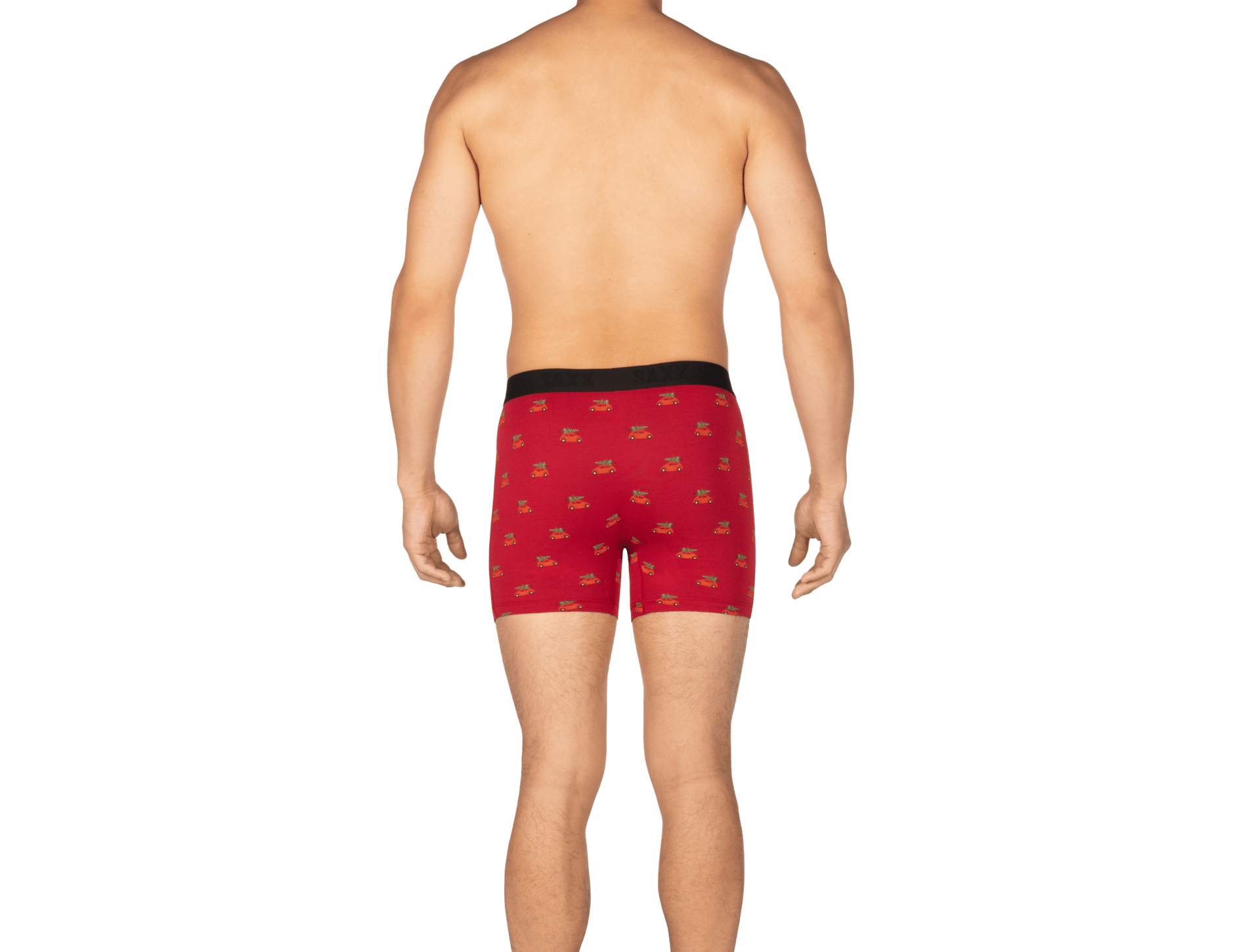 SAXX Vibe Boxer Brief - Red Holiday Errand - SXBM35 HRE