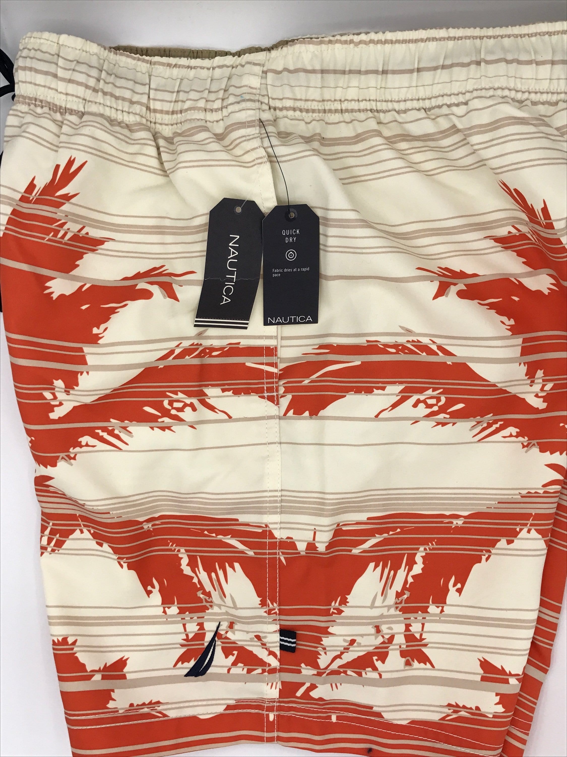 Nautica Print Swim Trunks