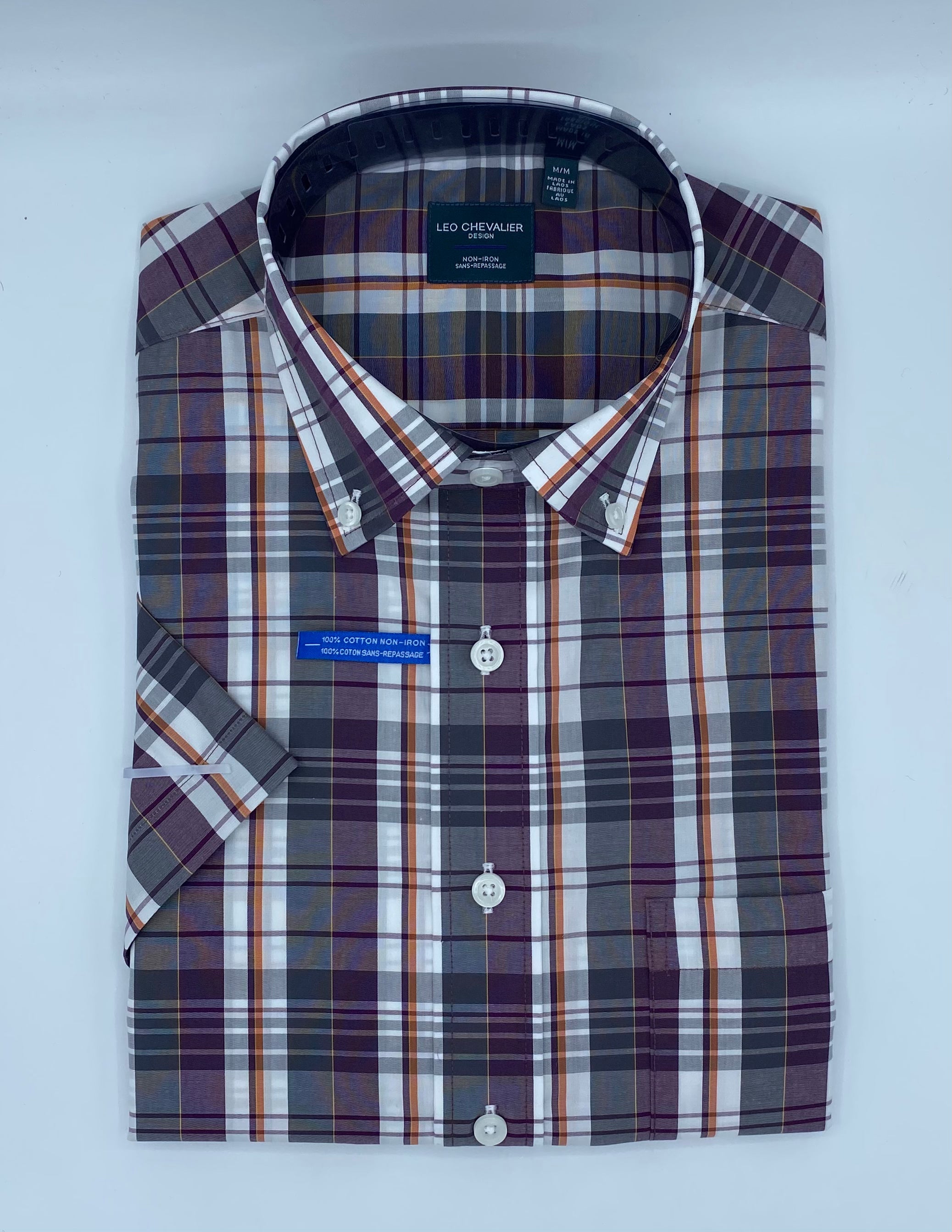 Leo Chevalier Short Sleeve Sport Shirt - 620381 - 8400