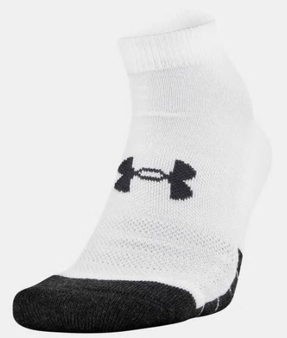 Under Armour Performance Tech No Show Sock White 6 Pack U6764C6