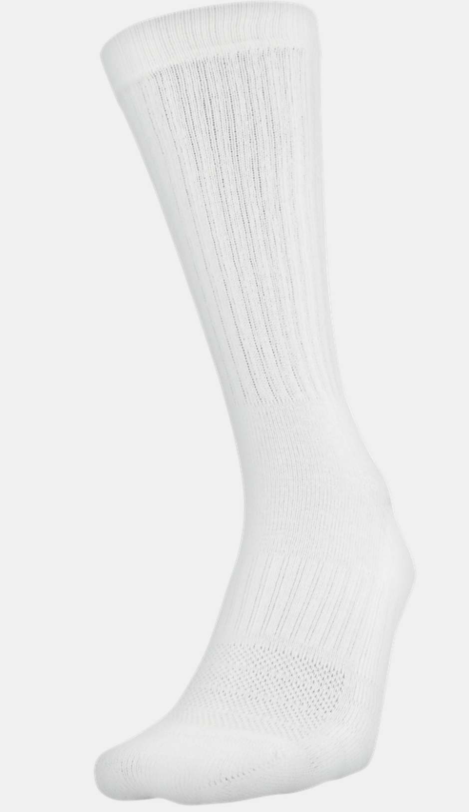 Under Armour 6 Pack Training Cotton Crew Socks - U6754C6