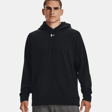 Under Armour Men's UA Hustle Fleece Hoody - 1300123-091 - Carbon Heather -  4XL