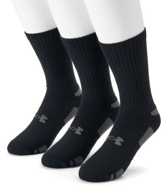 Under Armour Six Pack Performance Tech Crew Sock - U6786C6 001