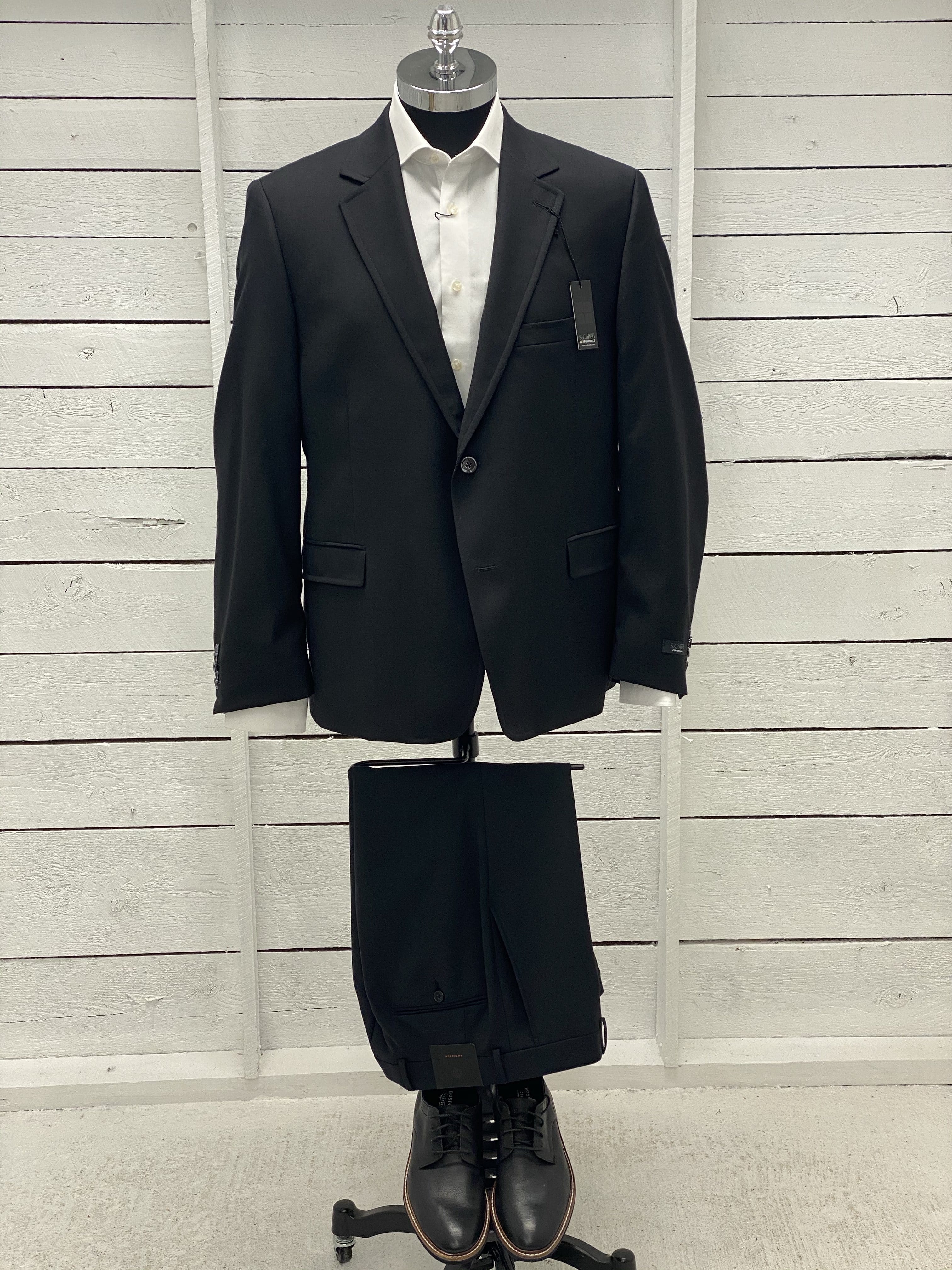 S. Cohen Casual Black Blazer - Size 42R and 48S-56S