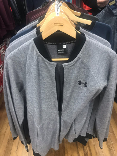 ua unstoppable double knit bomber