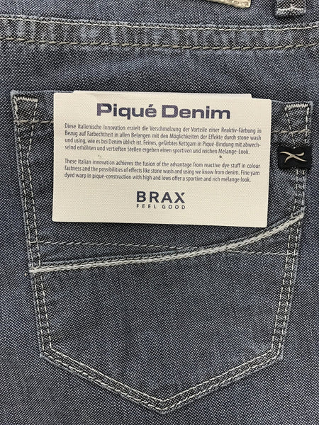 Brax Pique Denim – Mansour's Menswear