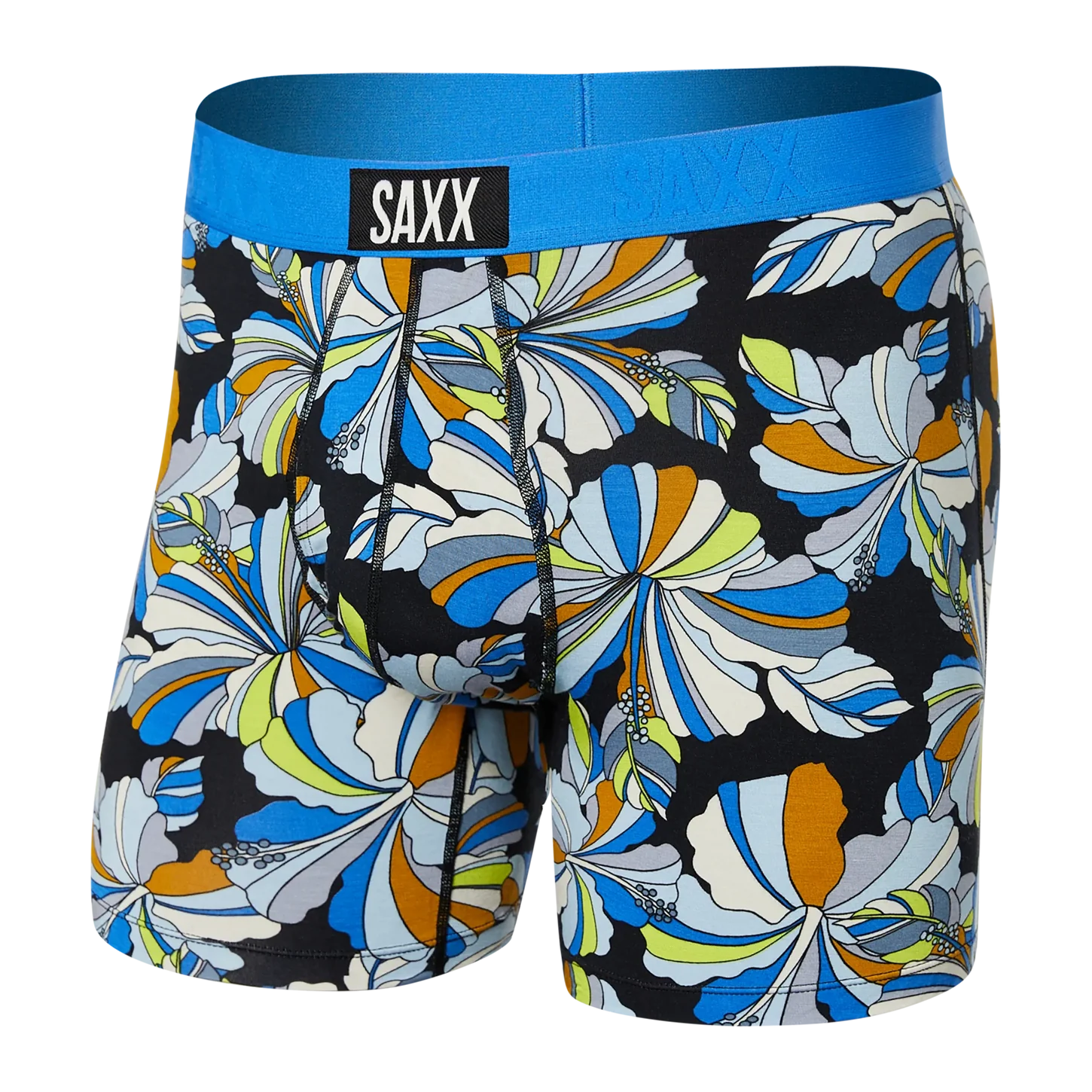 SAXX Ultra Boxer Brief Flower Pop - Blue - SXBB30F - WPB