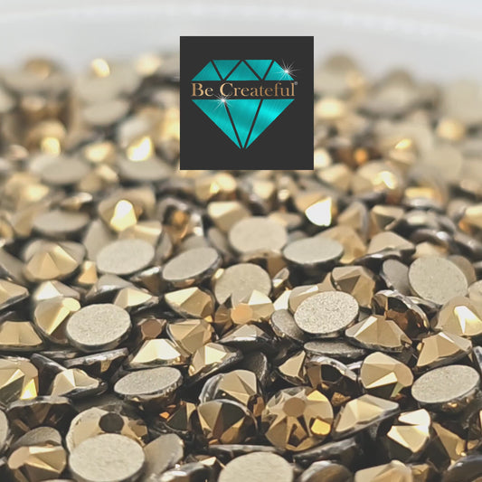 Bulk Aurum Gold LUXE® HOTFIX Rhinestones
