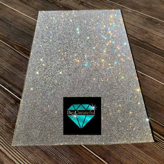 AB Rainbow Self Adhesive Rhinestone Sheet Large 40cm X 24cm 17 X 10 Super  Sparkly Crystal Rhinestones 