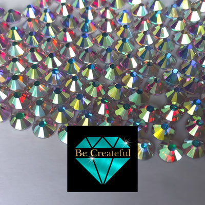 LUXE® Crystal AB HOTFIX Rhinestones, Be Createful