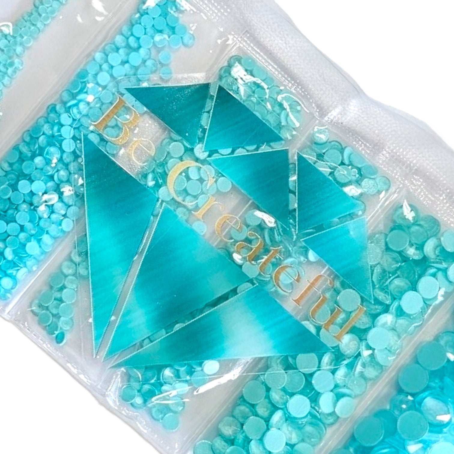 BULK Blue Zircon Glass FLATBACK Rhinestones