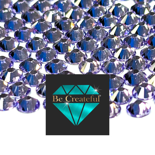 BULK Cobalt Glass FLATBACK Rhinestones – Be Createful