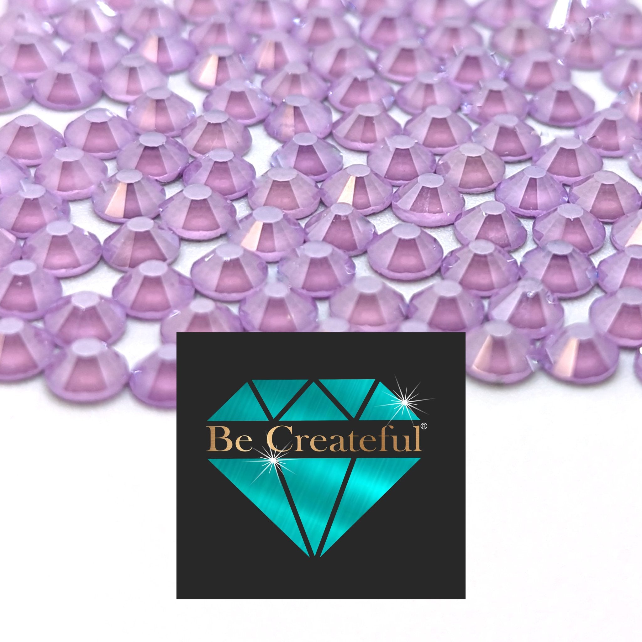 Be Createful - Adhesive Jet Black Glass Rhinestone Sheets