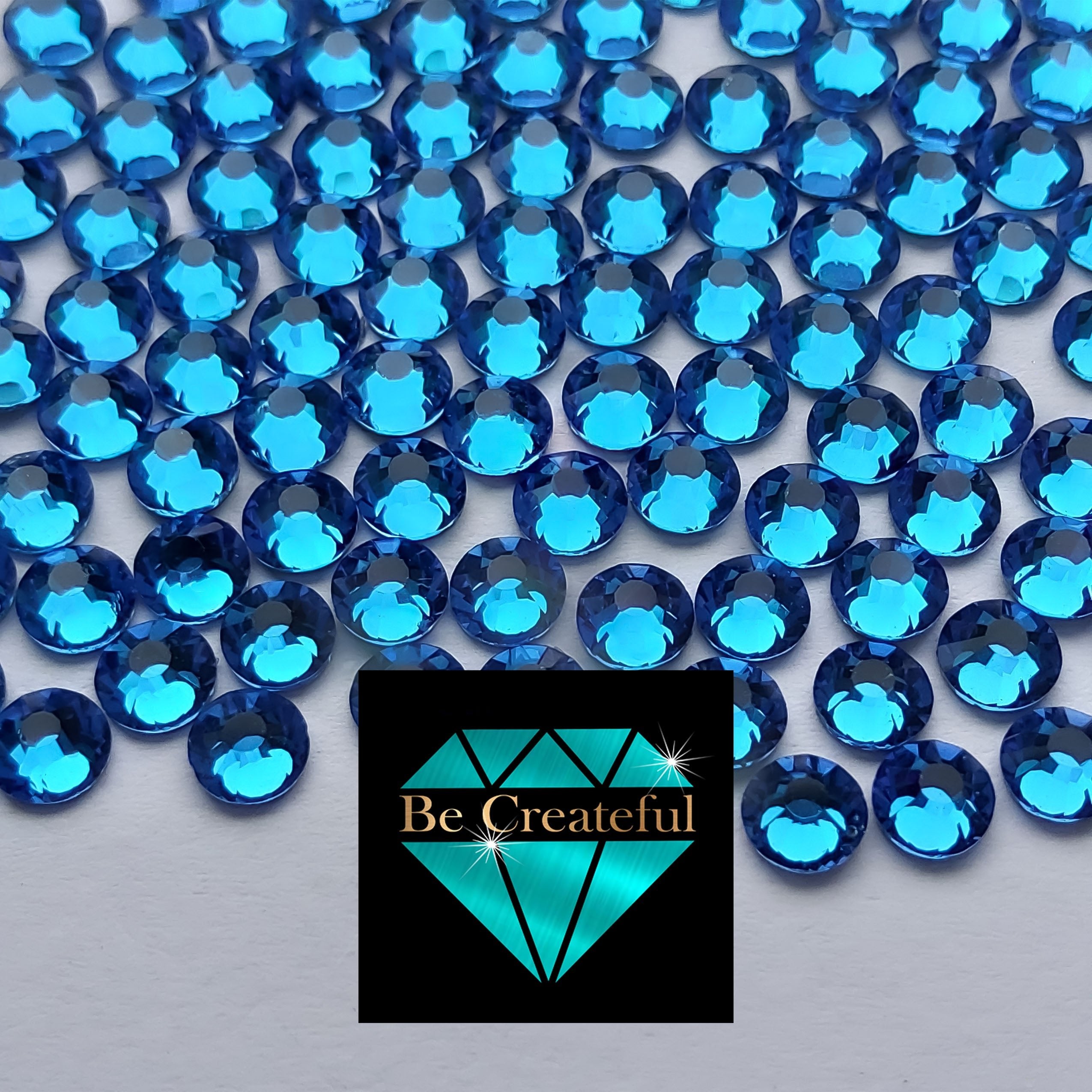 Crystal AB - Glass HotFix - BULK Rhinestones - Ante Up Graphic Supply