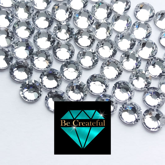 Flatback Chalk White Rhinestones - 5⭐rated – Be Createful