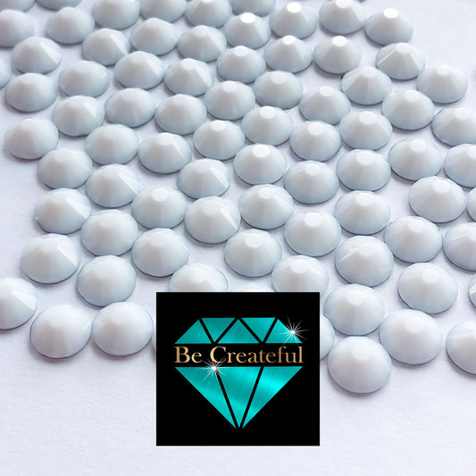 LUXE® White Opal Hotfix Glass Rhinestones - Fast Shipping – Be Createful