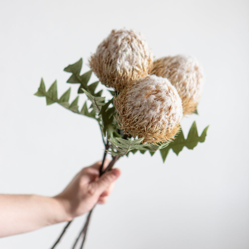 artificial banksia flower