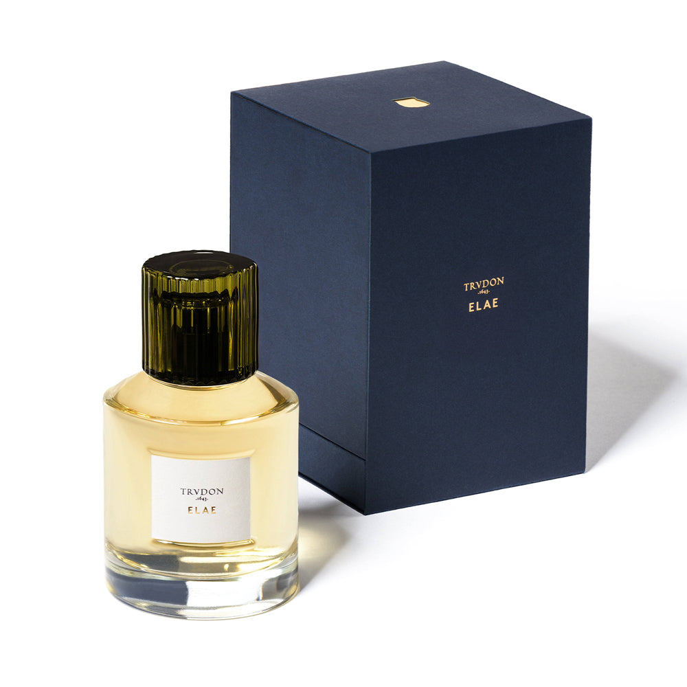 Trudon perfume Elae in 100mL bottle with blue box packaging
