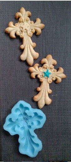 cross cookie mold