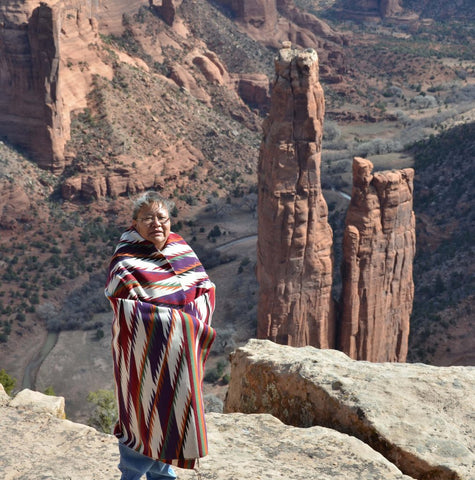 Cara Gorman Spider Rock Navajo Rug Master Weaver Nizhoni Rnach Gallery