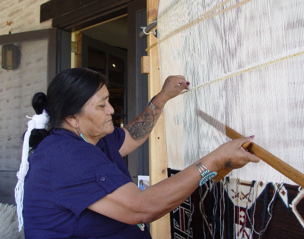 Elsie Bia Navajo Weaver