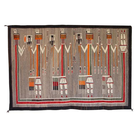 American Indian Rug Sandpainting Style