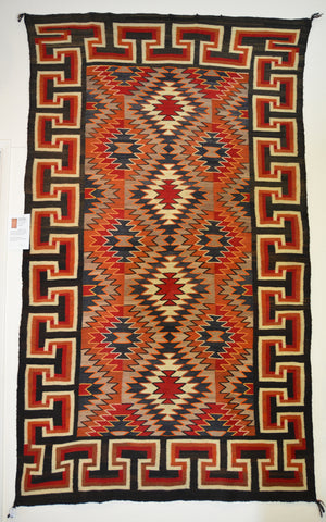 Transitional Antique American Indian Rug