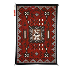 Storm Pattern Navajo Rug