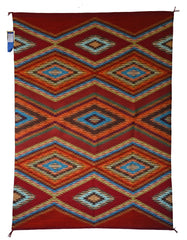 Eyedazzler Navajo Weaving : Selena Yazzie : Churro 1573