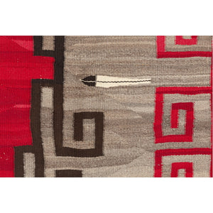 Ganado - Klagetoh Navajo Weaving : Historic : GHT 763 : 58″x 83″ - Getzwiller's Nizhoni Ranch Gallery