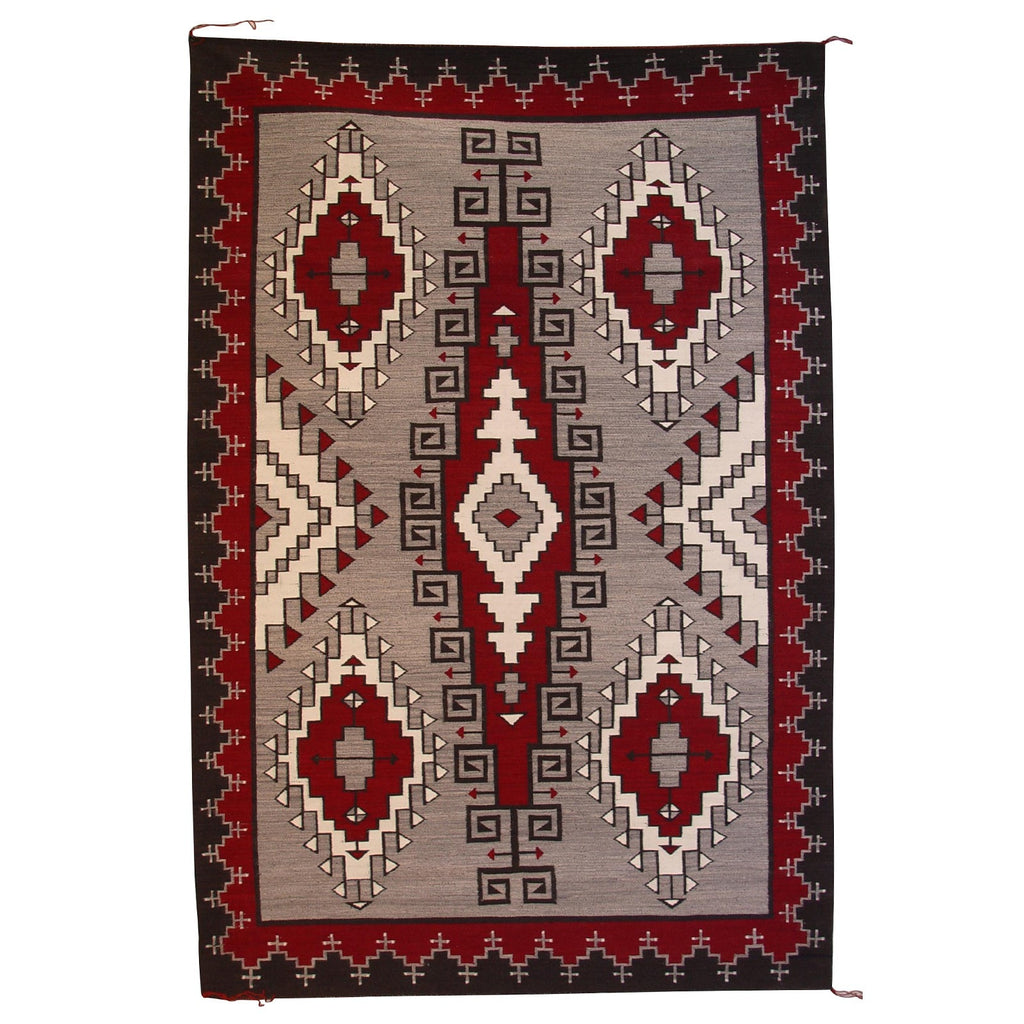 Ganado - Klagetoh Navajo Rug Weaving : Anita Bekay : Churro 1366 - Getzwiller's Nizhoni Ranch Gallery