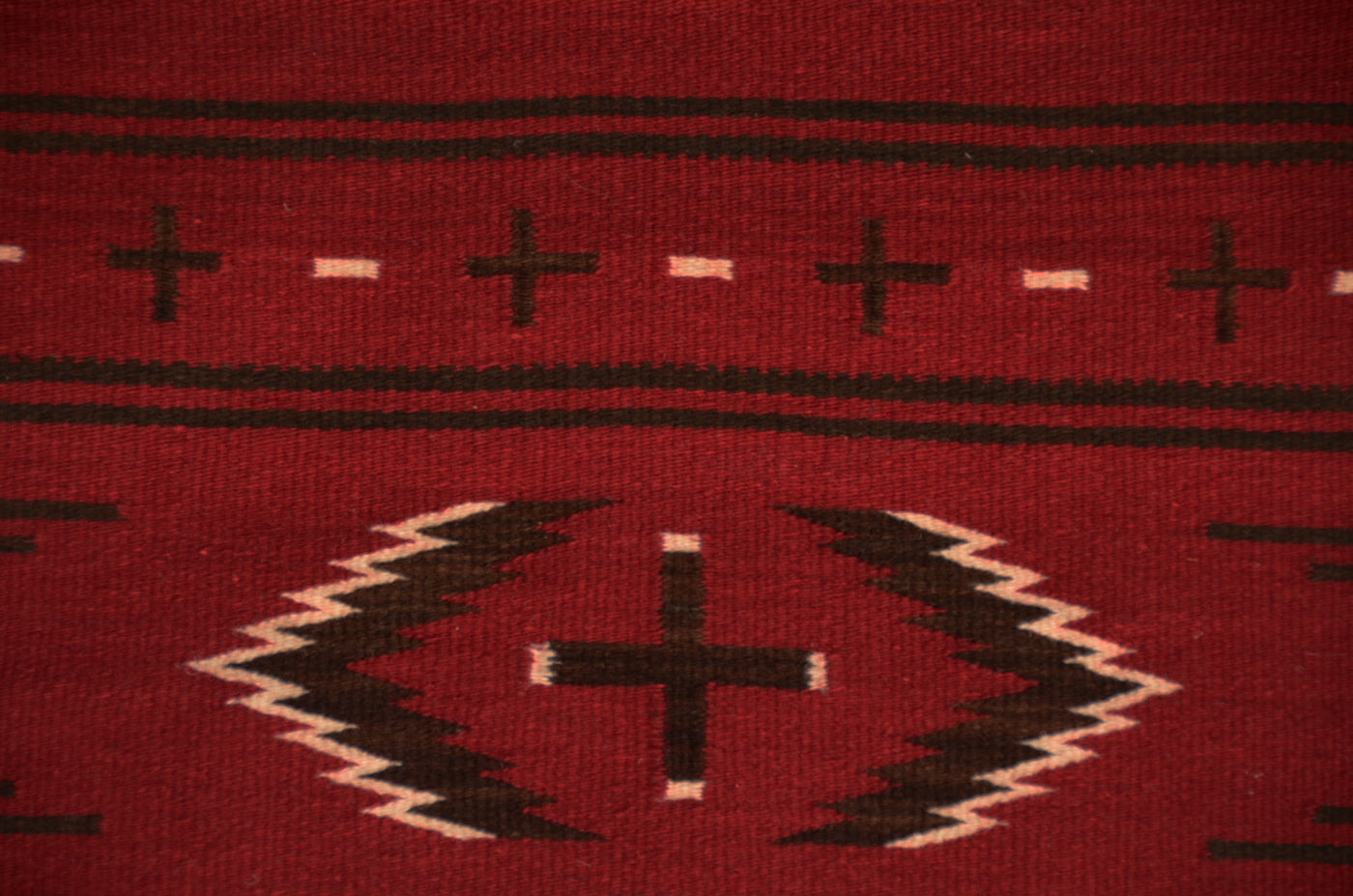 Pictorial : Navajo Weaving : GH : Churro 1678 : 23" x 36"