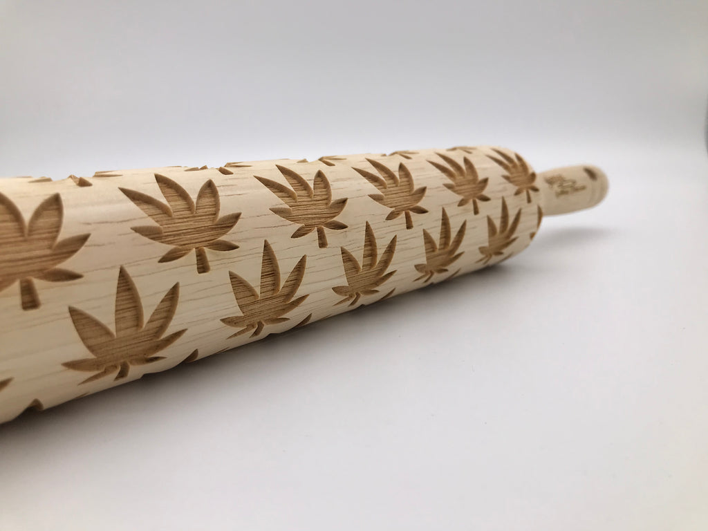 Marijuana Leaf Rolling Pin
