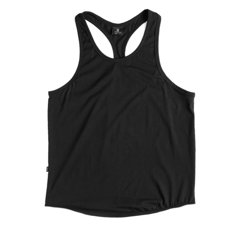 Blaze Stringer Tank White - ZIVI Apparel