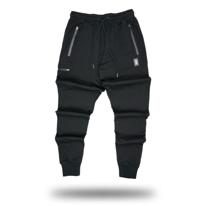 Darrow Black Tactical Cargo Joggers