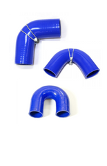 SkyVac 90 180 and 135 Silicone Blue Tool Connectors