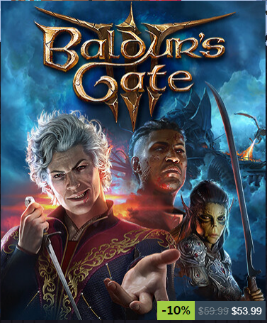 Baldur's Gate 3 Sale 10% off
