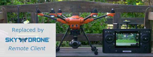 Remote Team Mode with Sky Drone 4G/LTE Upgrade for Yuneec H520