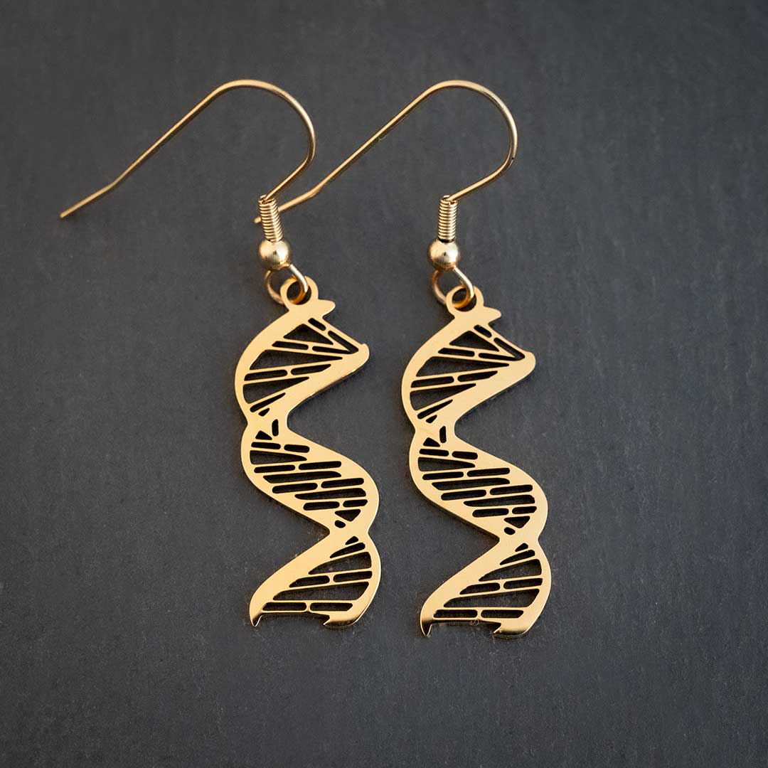 DNA Earrings - Science Jewelry | Boutique Academia
