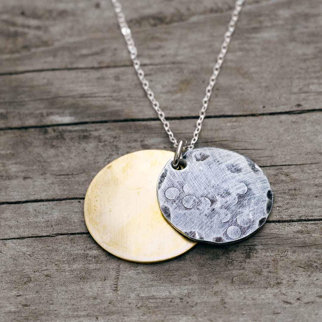 Eclipse Necklace Space Jewelry Boutique Academia