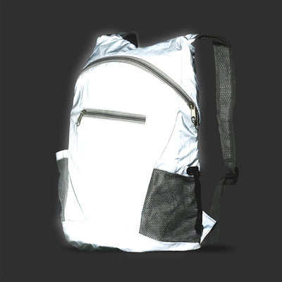 reflective backpack cycling