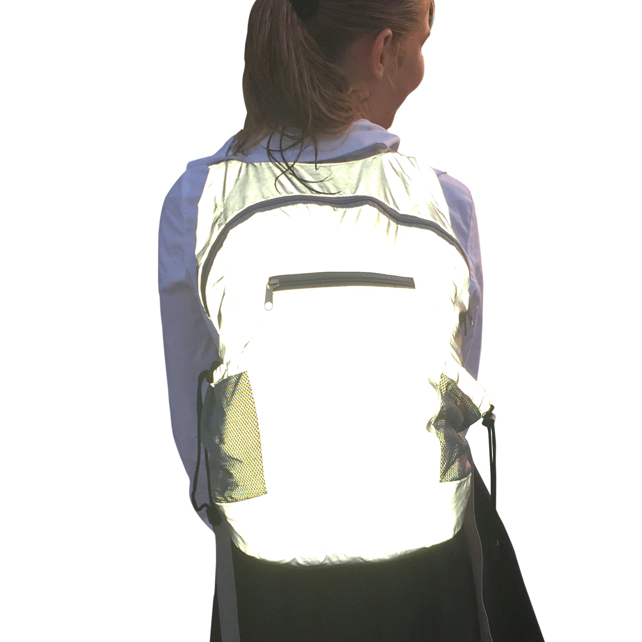 reflective cycling bag