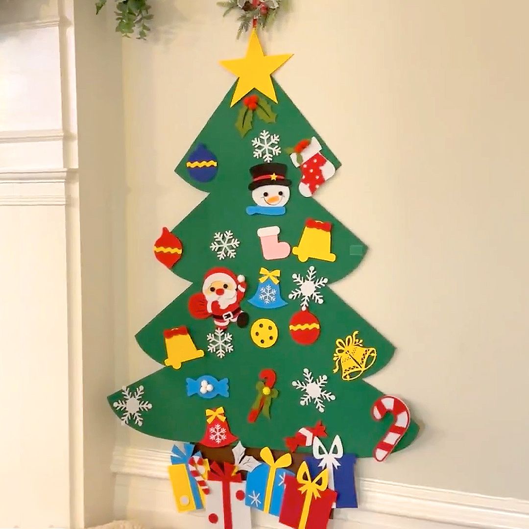 Felt Christmas Tree for Kids Wall, Best Xmas Gifts Crafts - Jack  Luna product image