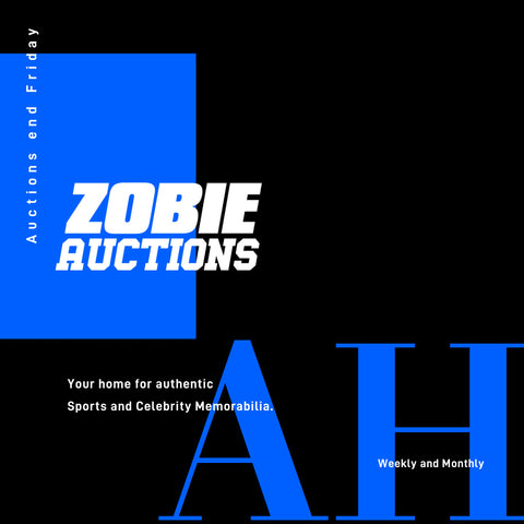 Zobie Auction House - #1 Source for POP Culture and Sports Memorabilia and Collectibles