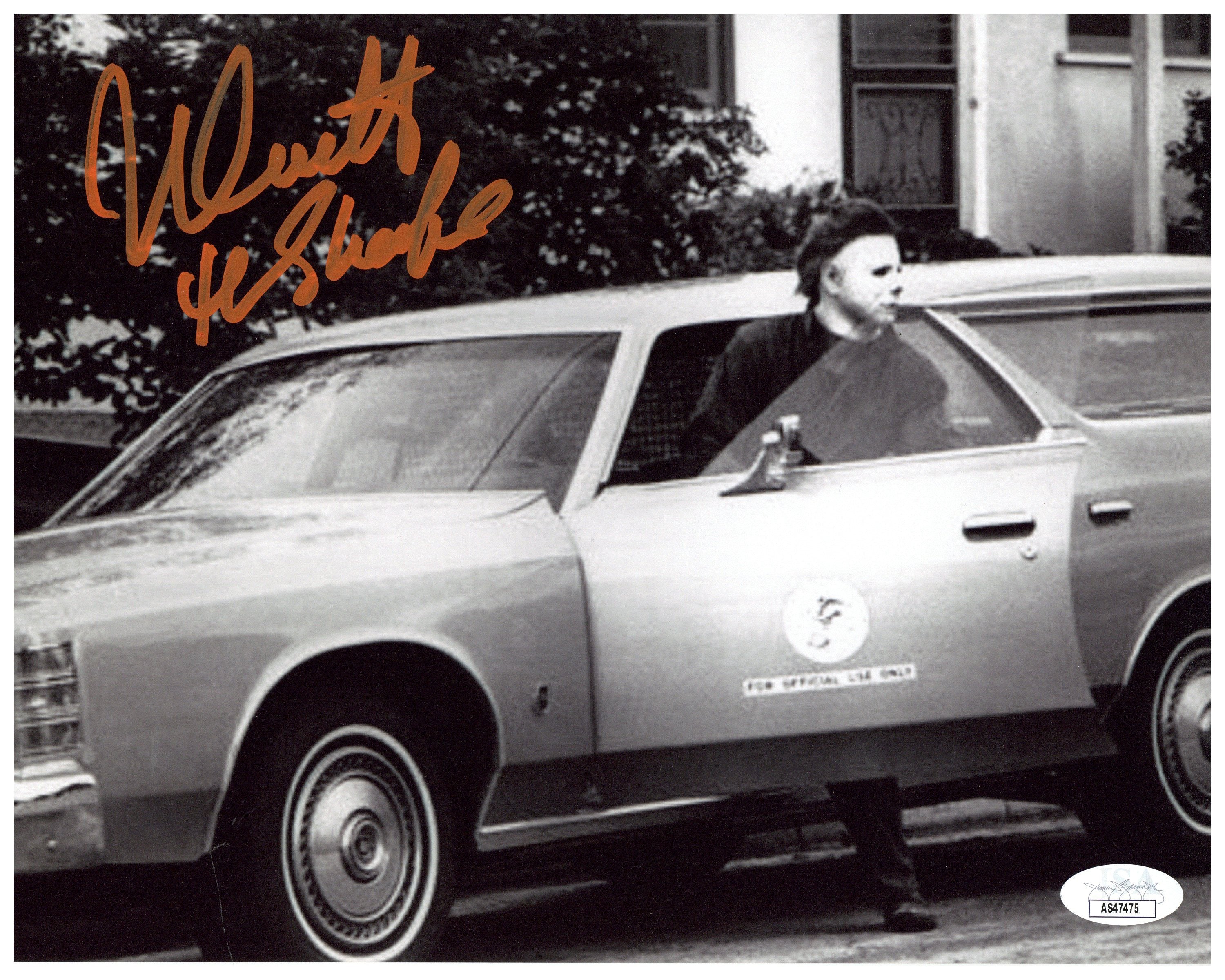 Nick Castle Signed 8x10 Photo Halloween The Shape Michael Myers Autograph JSA COA 3