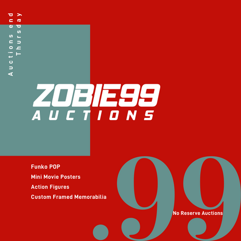 Zobie99 - No Reserve Auctions - Weekly Celebrity and Sports Auctions