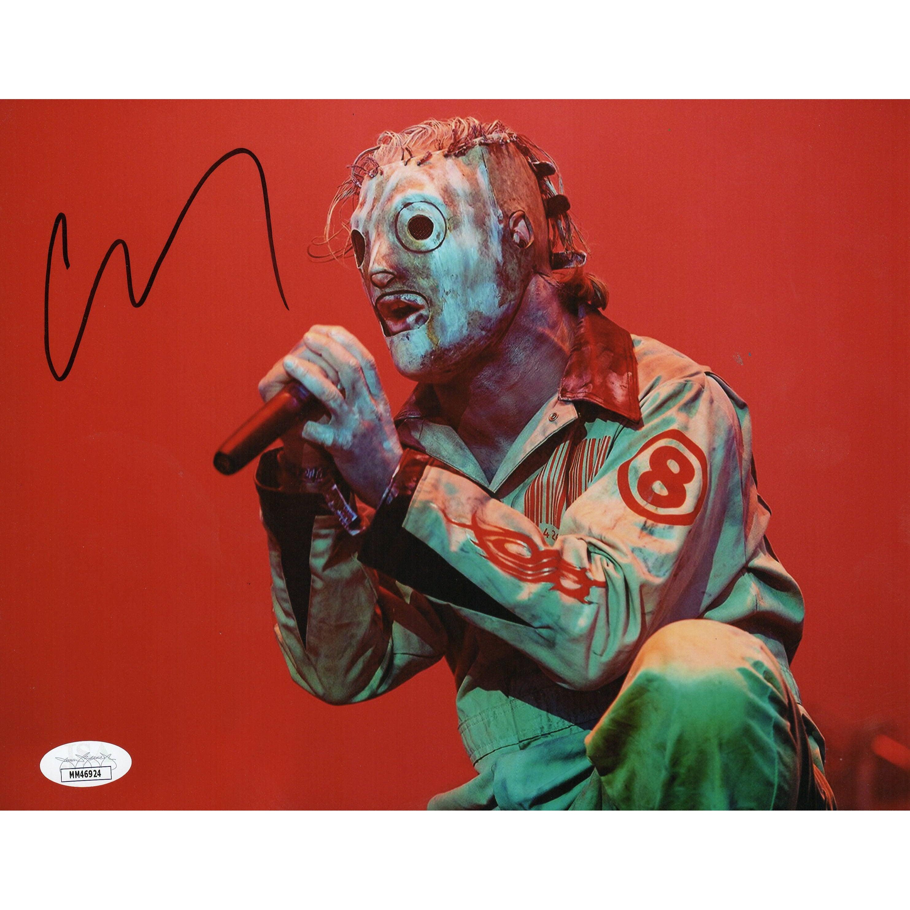 Corey Taylor Autograph 8x10 Photo Slipknot Signed JSA COA – Zobie  Productions